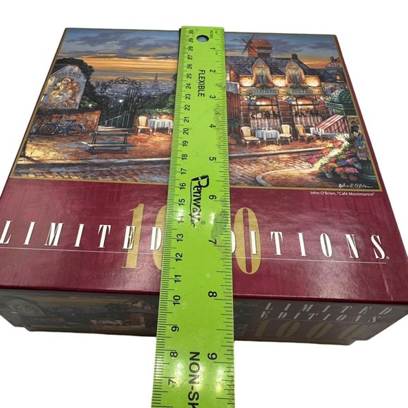 RoseArt Puzzle Cafe Montmartre 1000 Pieces Jigsaw Limited Edition 2004 Vintage - Picture 9 of 10